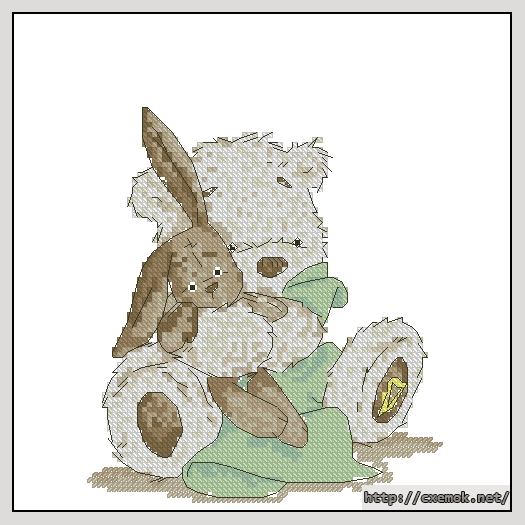 Download embroidery patterns by cross-stitch  - Lickle bit shy, author 