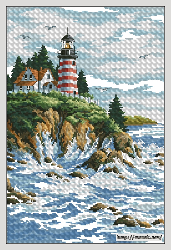 Download embroidery patterns by cross-stitch  - Lands end, author 