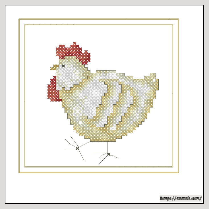 Download embroidery patterns by cross-stitch  - Kip, author 