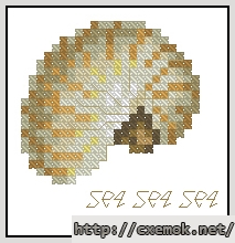 Download embroidery patterns by cross-stitch  - Schelp, author 