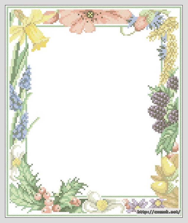 Download embroidery patterns by cross-stitch  - Notaboek, author 