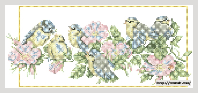 Download embroidery patterns by cross-stitch  - Pimpelmeesjes, author 