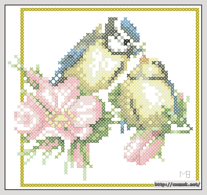 Download embroidery patterns by cross-stitch  - Pimpelmeesjes, author 