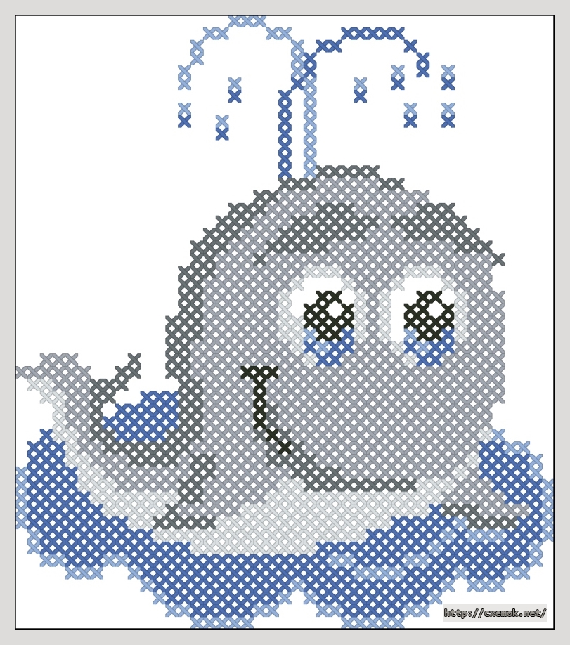 Download embroidery patterns by cross-stitch  - Кит, author 