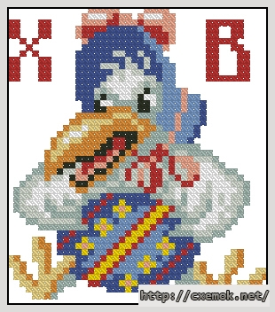 Download embroidery patterns by cross-stitch  - Пасха, author 