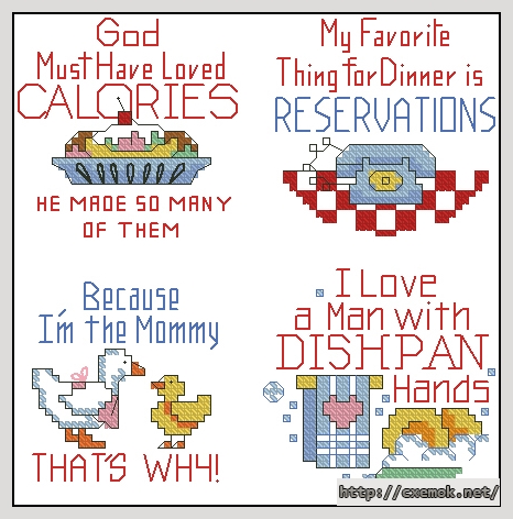 Download embroidery patterns by cross-stitch  - Mugs and more, author 