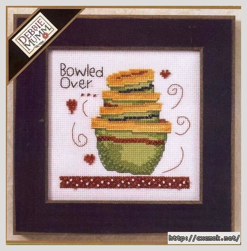 Download embroidery patterns by cross-stitch  - Bowled over, author 