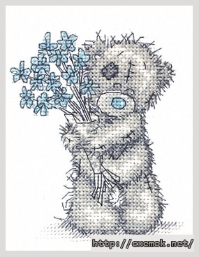 Download embroidery patterns by cross-stitch  - Specially for you, author 