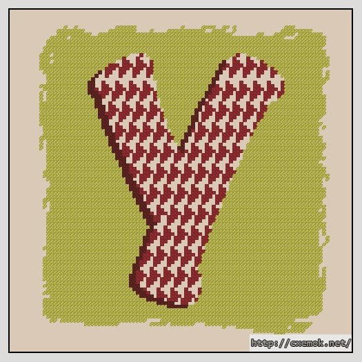 Download embroidery patterns by cross-stitch  - Y, author 