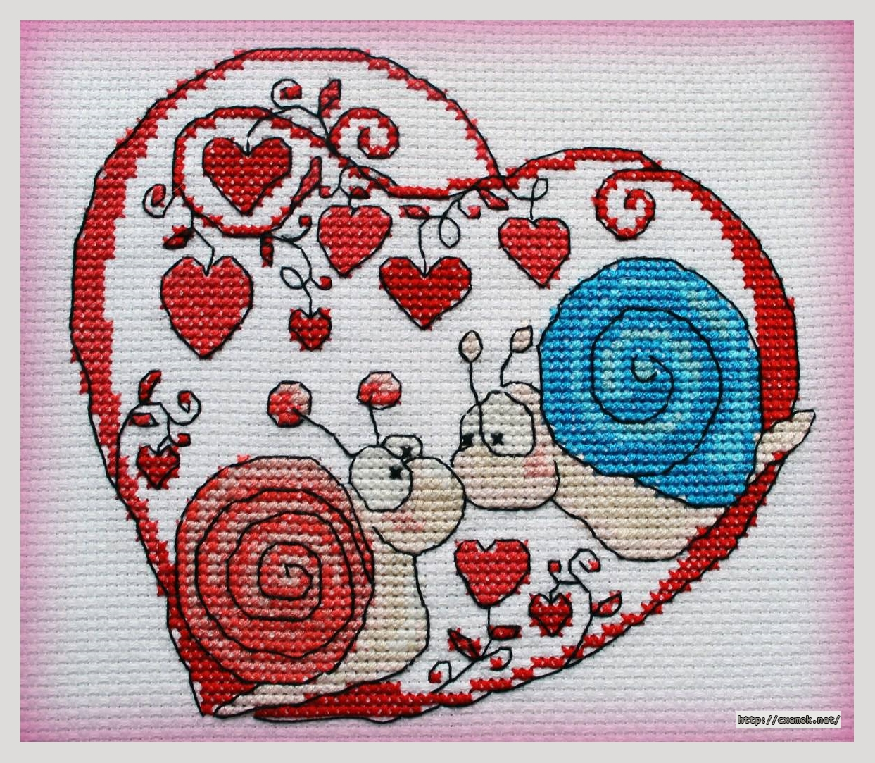Download embroidery patterns by cross-stitch  - Ты в моем сердце, author 