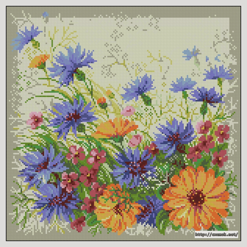 Download embroidery patterns by cross-stitch  - Мавританский газон(дмс), author 