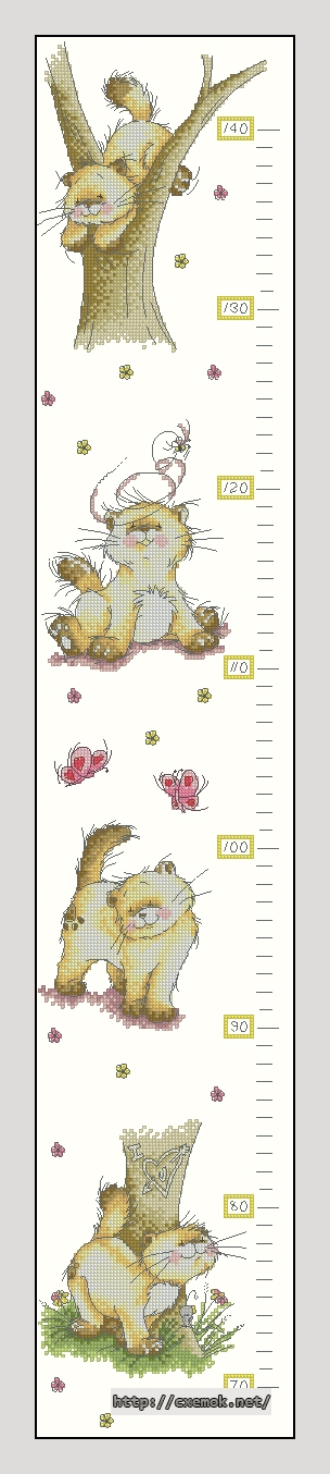 Download embroidery patterns by cross-stitch  - Solo height chart, author 