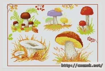 Download embroidery patterns by cross-stitch  - Dans mon panier, author 
