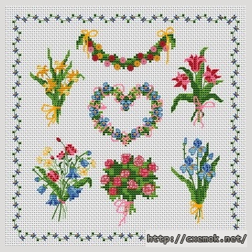 Download embroidery patterns by cross-stitch  - Ornements decoratifs, author 