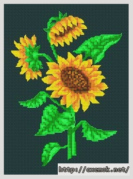 Download embroidery patterns by cross-stitch  - Soleils, author 