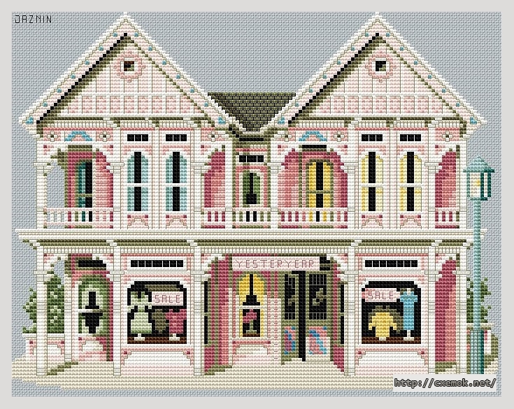 Download embroidery patterns by cross-stitch  - Bridgeway shops, author 
