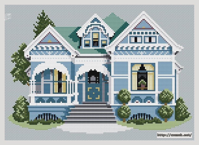 Download embroidery patterns by cross-stitch  - Cayuga street, author 