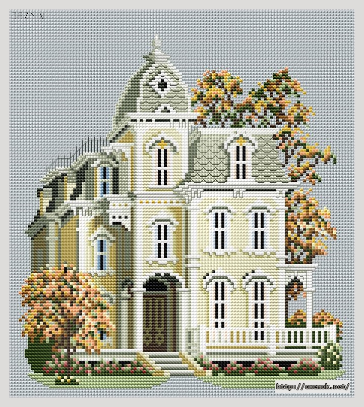 Download embroidery patterns by cross-stitch  - Croff''s villa, author 