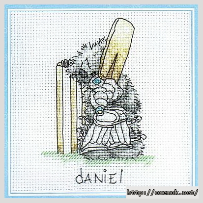 Download embroidery patterns by cross-stitch  - Criket, author 