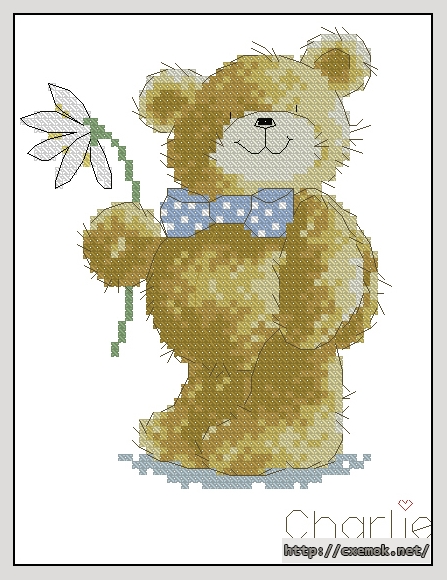 Download embroidery patterns by cross-stitch  - Just charlie, author 