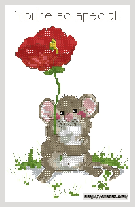 Download embroidery patterns by cross-stitch  - You''re so special, author 