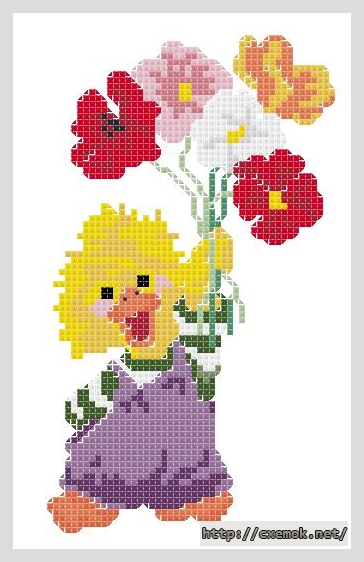 Download embroidery patterns by cross-stitch  - You are special, author 