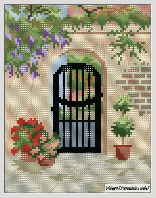 Download embroidery patterns by cross-stitch  - Collection three, author 
