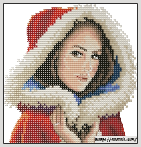 Download embroidery patterns by cross-stitch  - Scarlett mini, author 