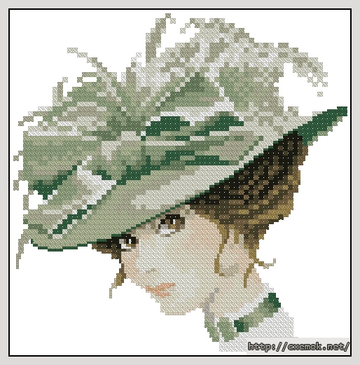 Download embroidery patterns by cross-stitch  - Charlotte -mini, author 