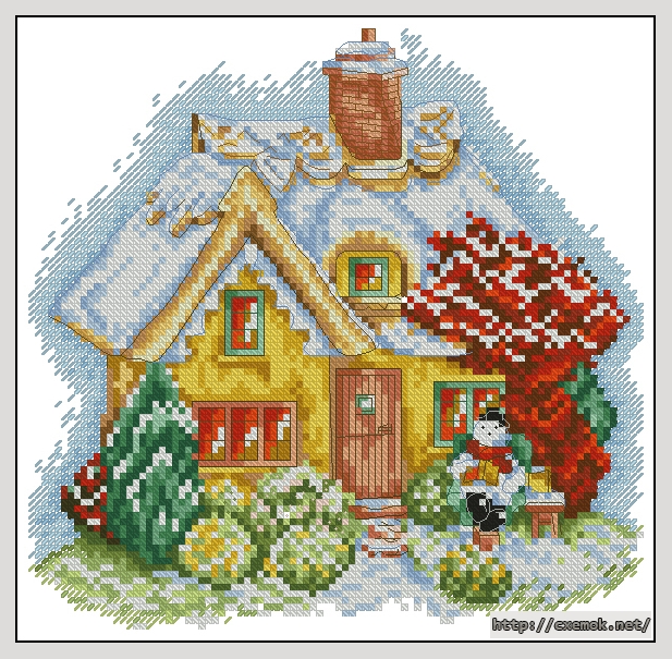 Download embroidery patterns by cross-stitch  - Ice`n` easy, author 