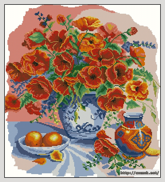 Download embroidery patterns by cross-stitch  - Tapestry, author 