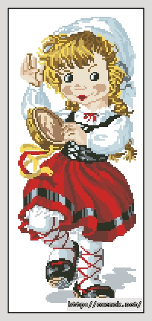 Download embroidery patterns by cross-stitch  - Karmelita