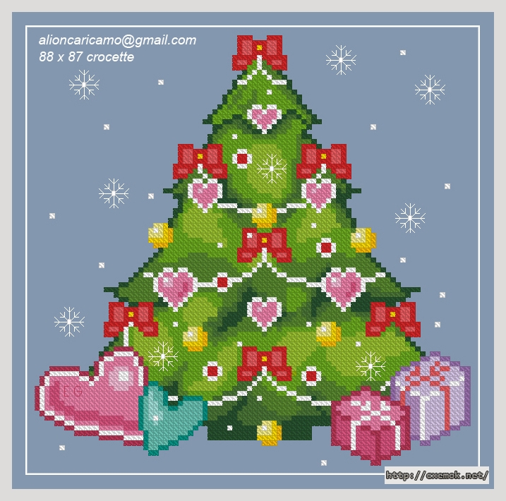 Download embroidery patterns by cross-stitch  - Elka!, author 