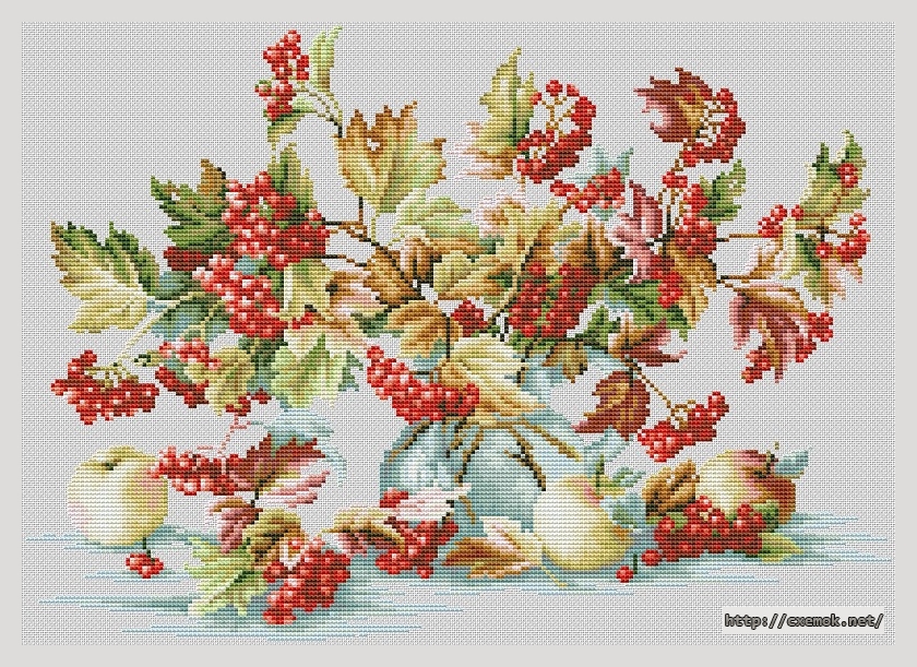 Download embroidery patterns by cross-stitch  - Guelder, author 