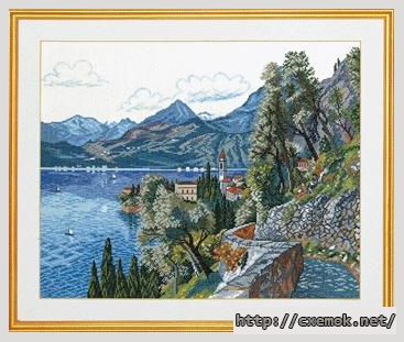 Download embroidery patterns by cross-stitch  - Italien, author 