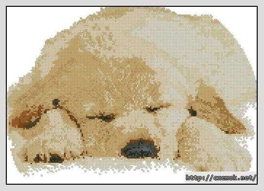 Download embroidery patterns by cross-stitch  - Сон, author 