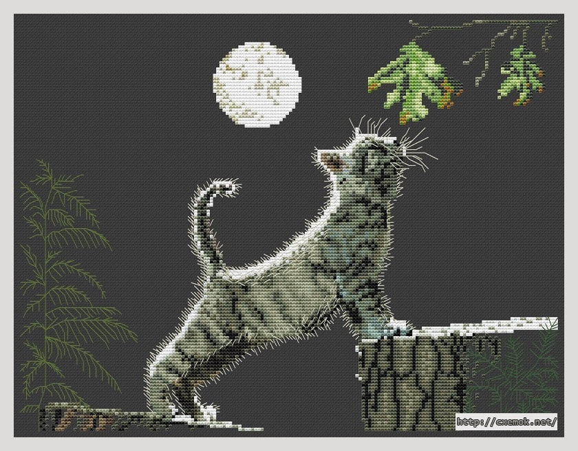 Download embroidery patterns by cross-stitch  - Max''s moon, author 