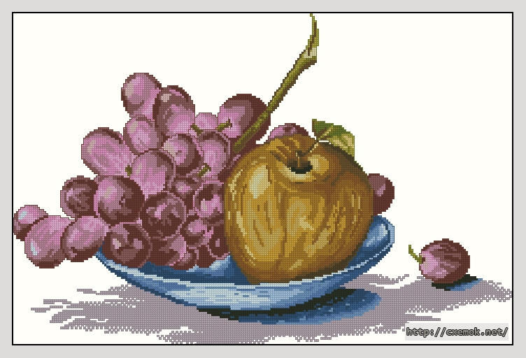 Download embroidery patterns by cross-stitch  - Bodegon, author 