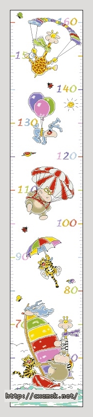 Download embroidery patterns by cross-stitch  - Comic park, author 