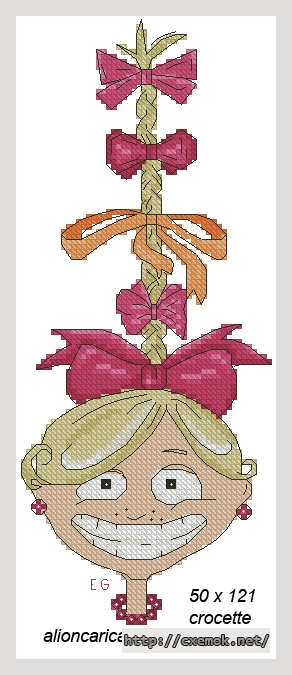 Download embroidery patterns by cross-stitch  - Ragazzetta, author 