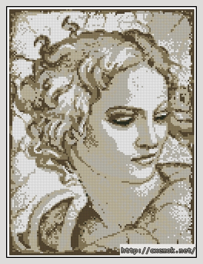 Download embroidery patterns by cross-stitch  - Портрет юноши, author 