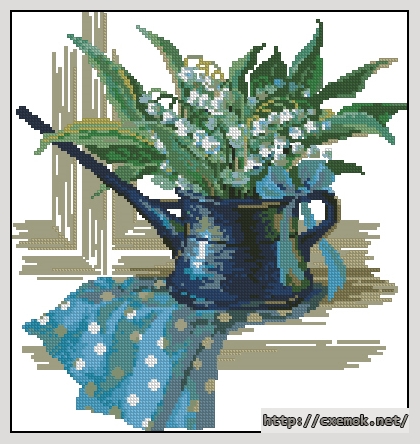 Download embroidery patterns by cross-stitch  - Майское утро, author 