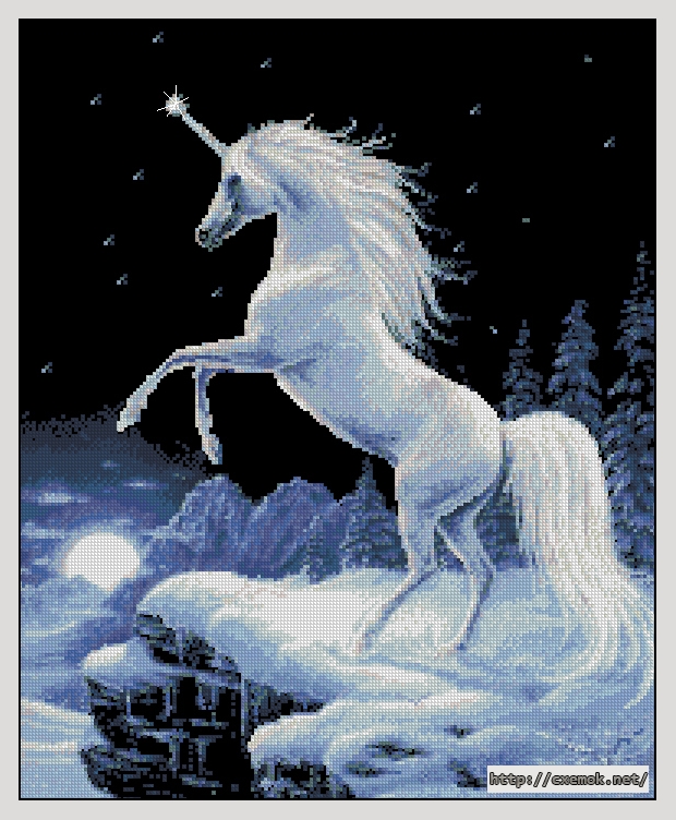 Download embroidery patterns by cross-stitch  - Moonlight magic, author 