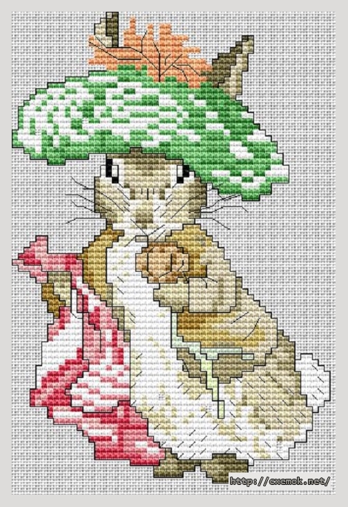 Download embroidery patterns by cross-stitch  - Benjamin bunny