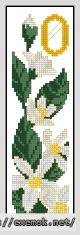 Download embroidery patterns by cross-stitch  - Bookmark о