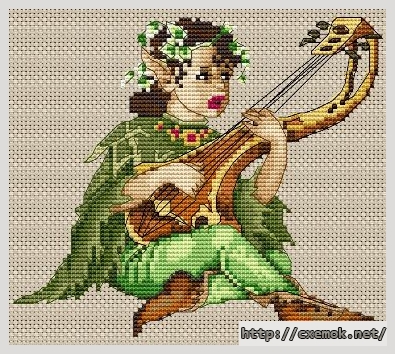 Download embroidery patterns by cross-stitch  - The cluricaum (лютиэль), author 