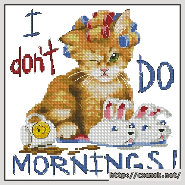 Download embroidery patterns by cross-stitch  - Не буди во мне зверя, author 
