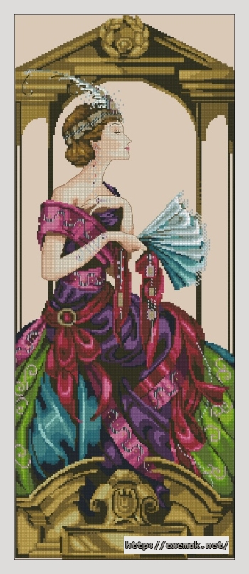 Download embroidery patterns by cross-stitch  - Venetian opulance, author 