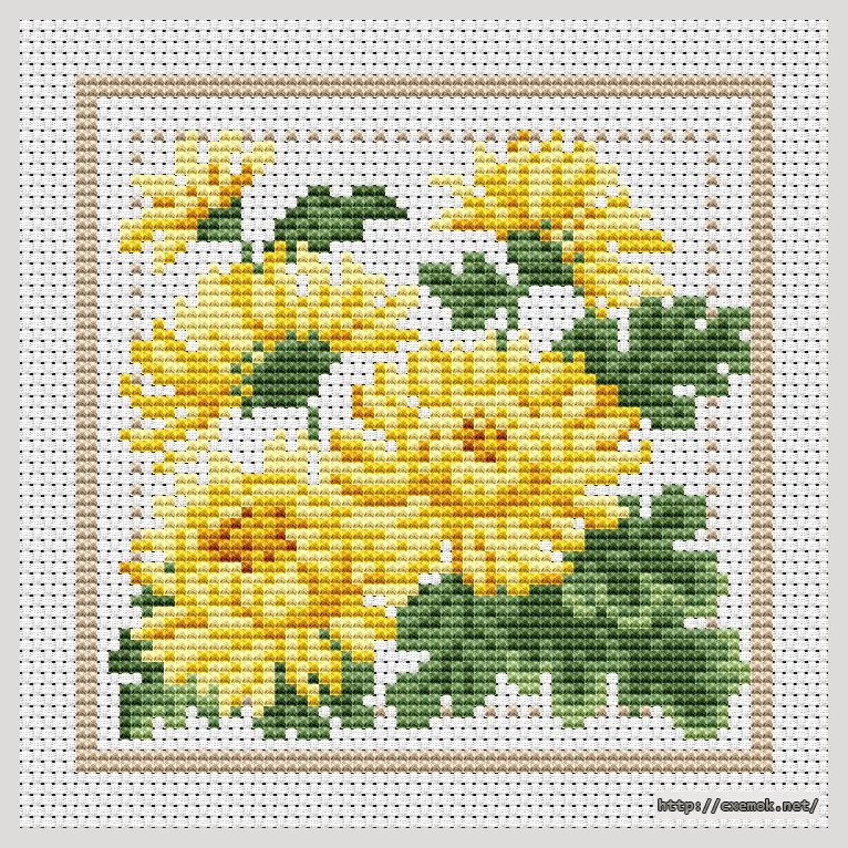 Download embroidery patterns by cross-stitch  - November - 