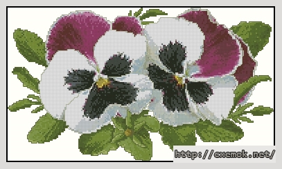 Download embroidery patterns by cross-stitch  - The gossips!, author 